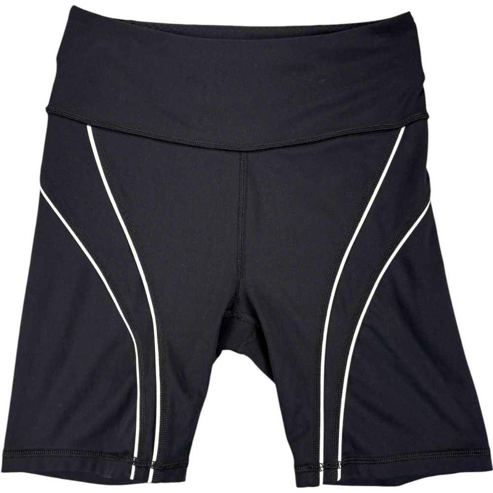 Victoria's Secret Sport Bike Shorts Womens S Black Compression High Rise Pocket - Picture 4 of 10